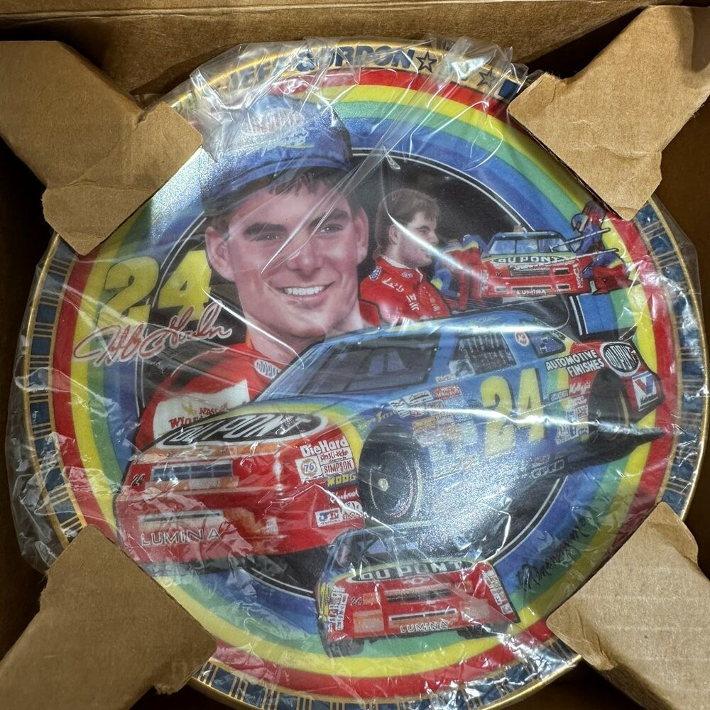 Vintage Jeff Gordon Plate